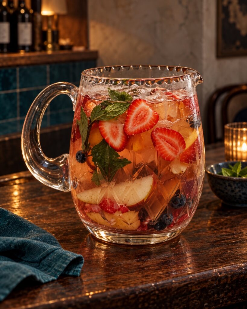 Trago Rushmore con frutas